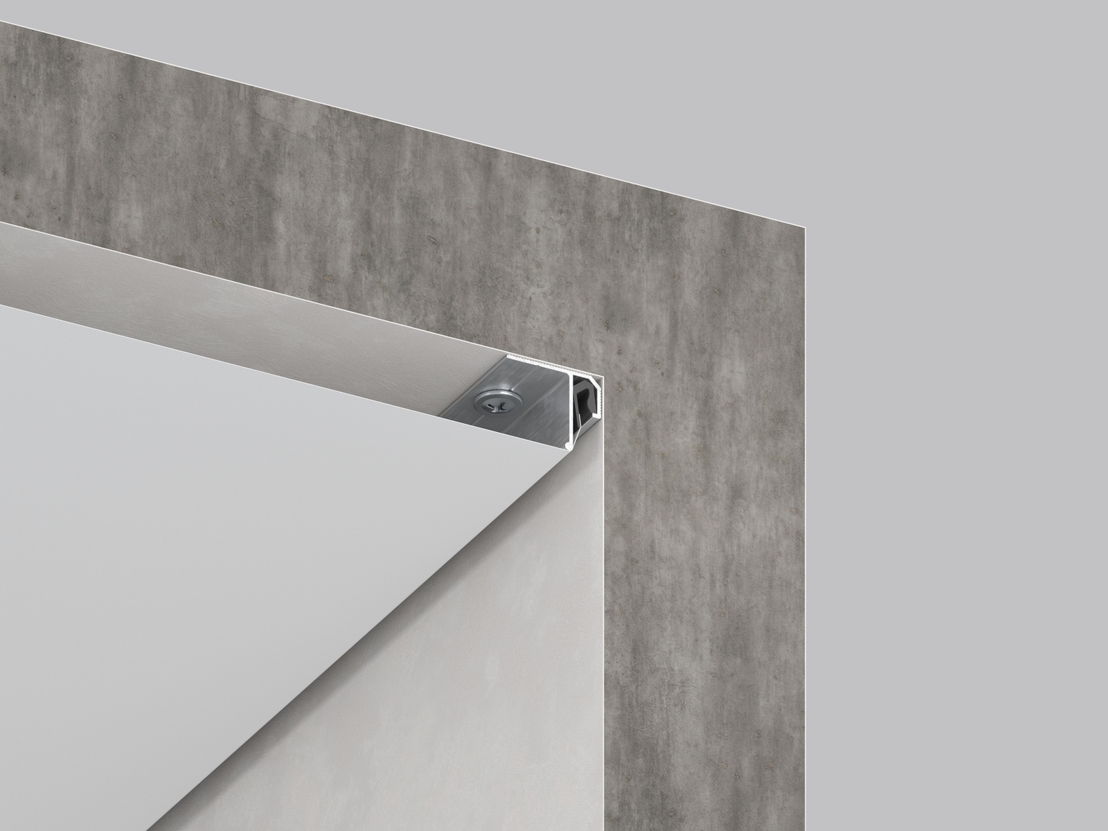 02-7 EURO stretch-ceiling assembly