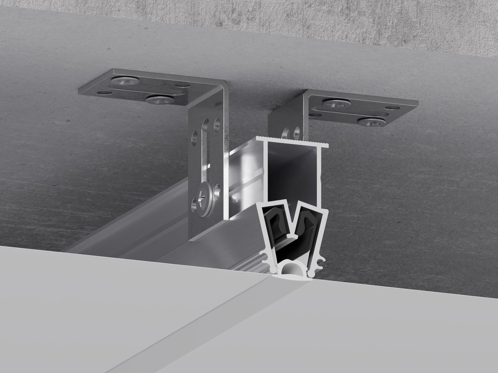03-2 stretch-ceiling assembly