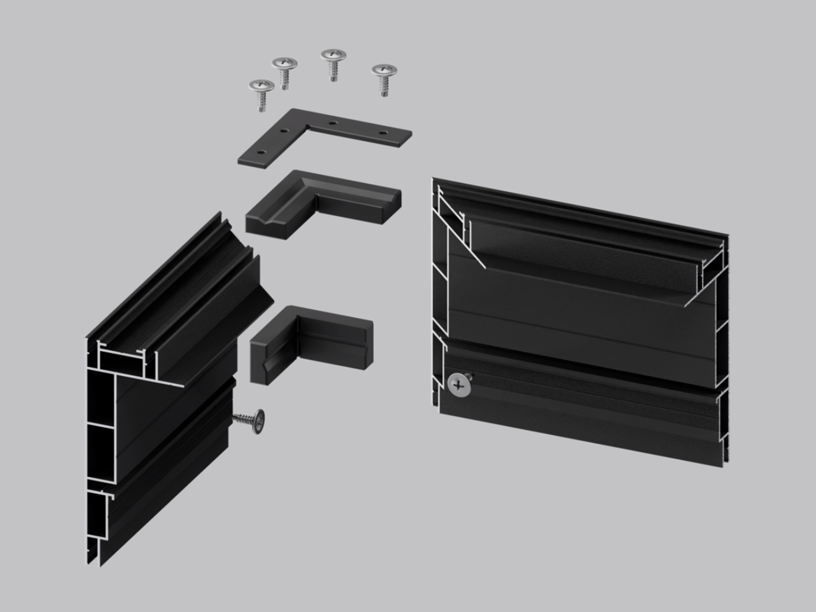 Corner connection kit