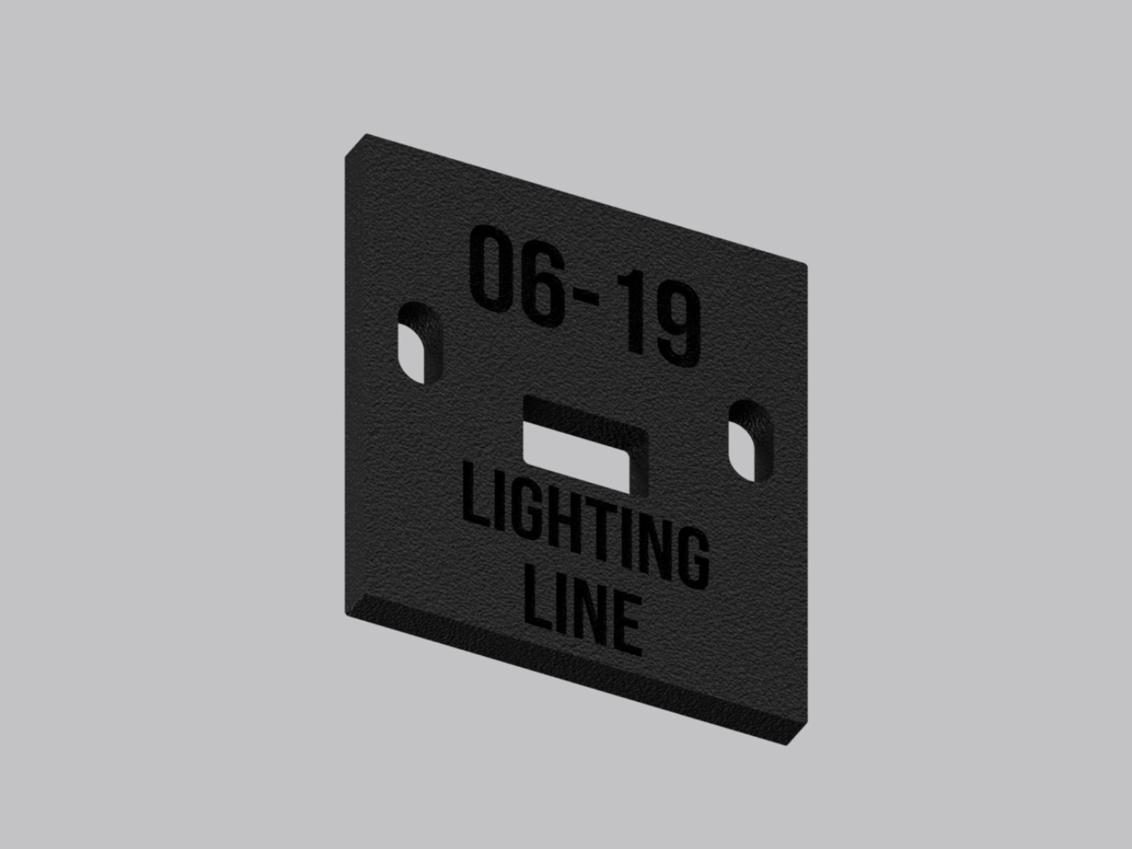 Terminated SofiMarsel light line with a neat front end