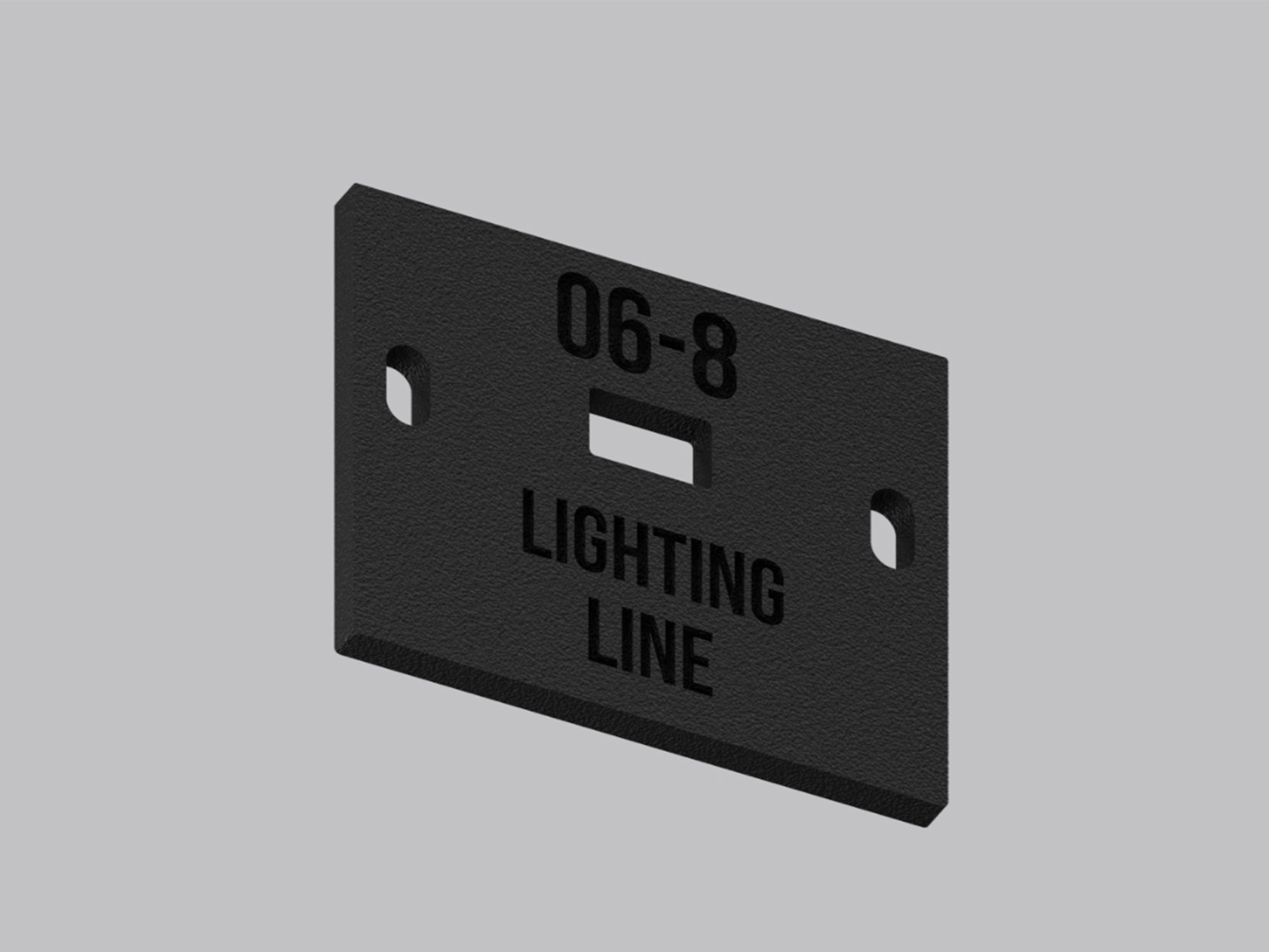 Terminated SofiMarsel light line with a neat front end