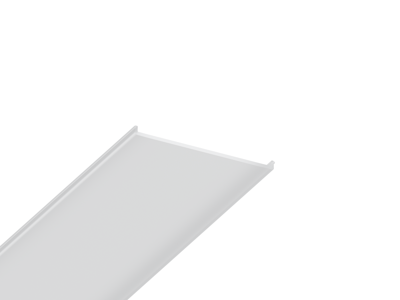 White polycarbonate screen SofiMarsel D47 White