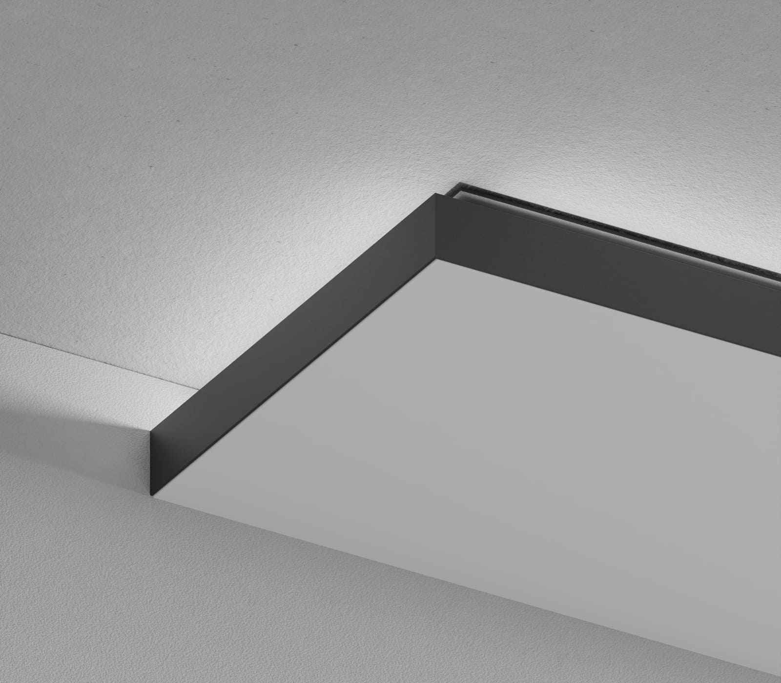 SofiMarsel 07-4 PRO MultiSnap profile for a two-level ceiling · 90°