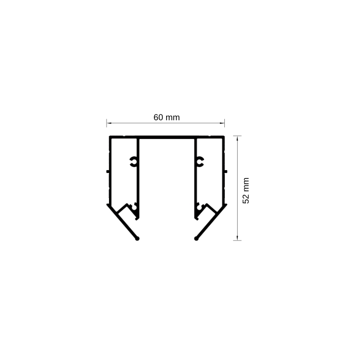 07-6 Magnetic Adapter · 60 × 52 mm