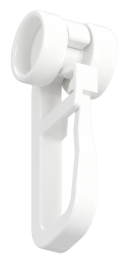 Curtain hook with glider
