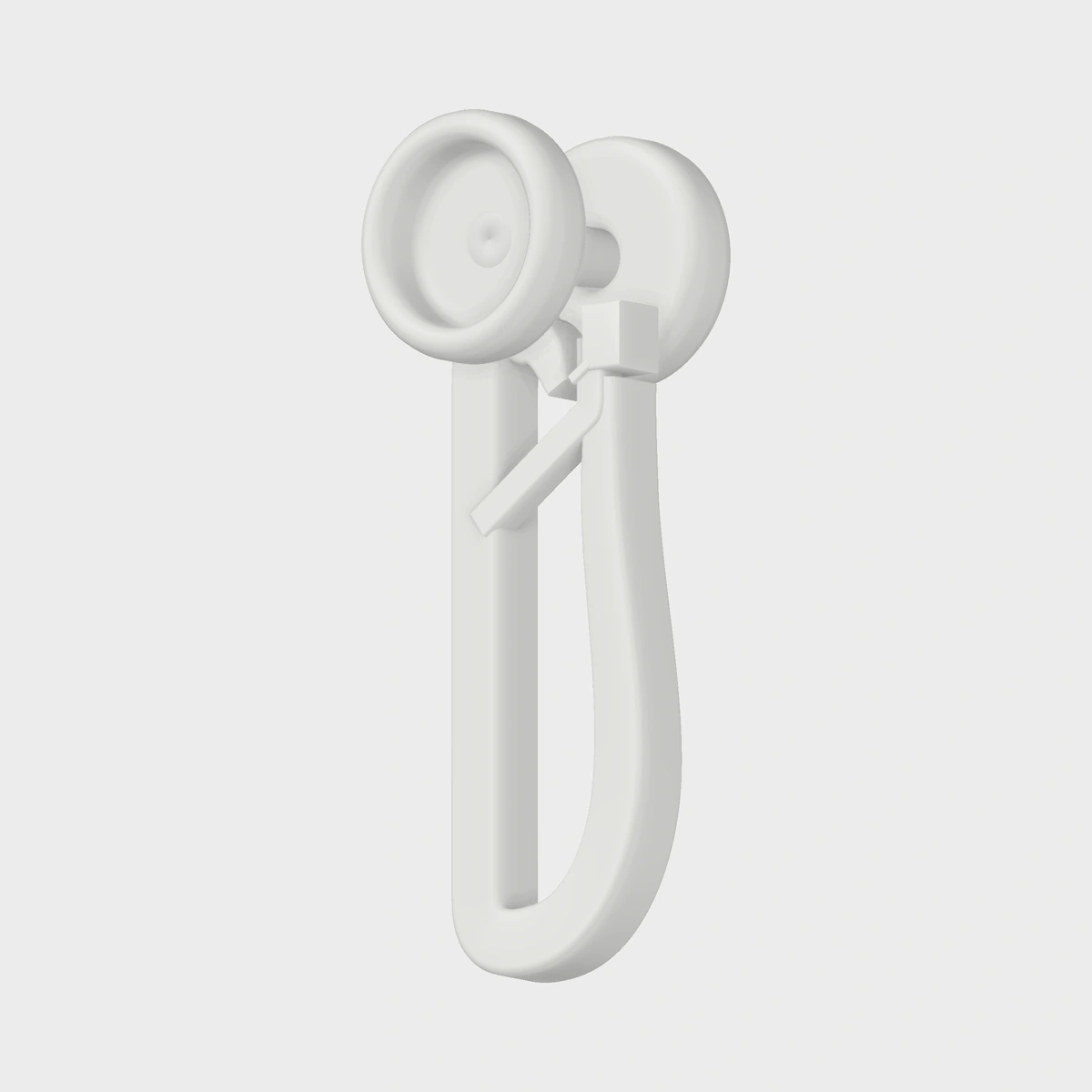 Curtain hook with glider